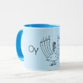 Menorah Turkey Mok (Voorkant links)