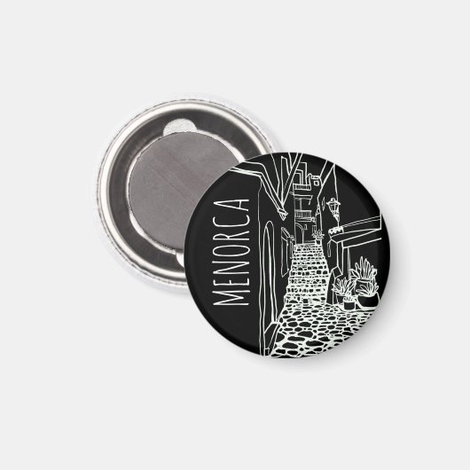 Menorca Magneet (Voorkant / Achterkant)