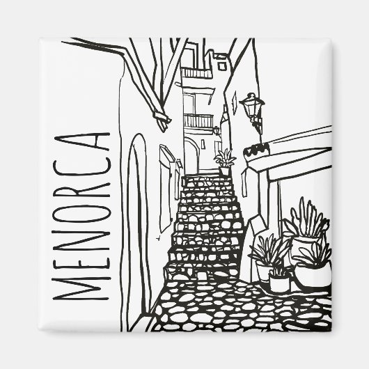 Menorca Magneet (Voorkant)