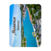 Menorca Port van Mahon Souvenir Magneet (Verticaal)
