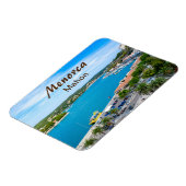 Menorca Port van Mahon Souvenir Magneet (Linkerzijde)