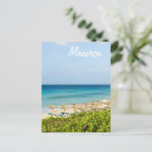 Menorca Santo Tomas Beach Carte postale (Debout devant)
