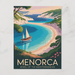 Menorca Spanje Briefkaart