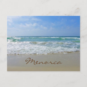 Menorca Strand en Zee Briefkaart