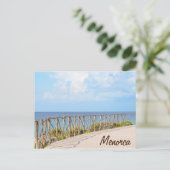 Menorca Traditional Wooden Fence Briefkaart (Staand voorkant)