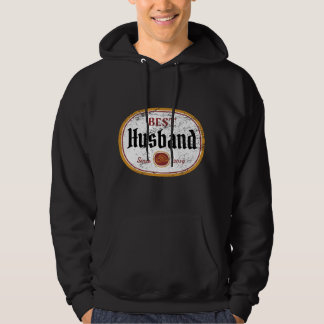 Mens 2e huwelijksverjaardagscadeau beste echtgenoo hoodie