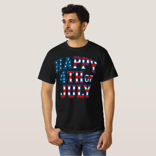 Mens 4 juli t-shirt