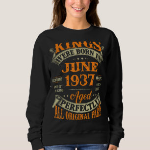 Mens 85th Birthday Gift For Kings Born In June 193 Trui