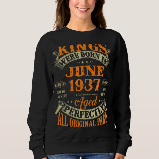 Mens 85th Birthday Gift For Kings Born In June 193 Trui