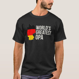 Mens Allemagne Grand-père TShirt Novelty Opa Allem