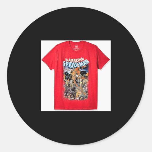 Mens Amazing  Ronde Sticker (Voorkant)