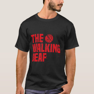 Mens Asl Gebarentaal Coach Doofheid Bewustzijn Ges T-shirt