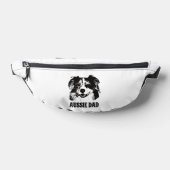 Mens Aussie Papa - Australian Shepherd Chien Papa (Poser)