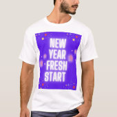 Men's Basic new year T-Shirt design  (Voorkant)