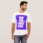 Men's Basic new year T-Shirt design (Voorkant volledig)
