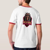 Men's Basic Ringer T-Shirt afghan (Dos entier)