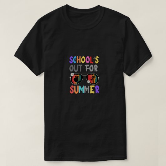 Men's Basic school Out for glasses summer T-shirt (Design voorkant)