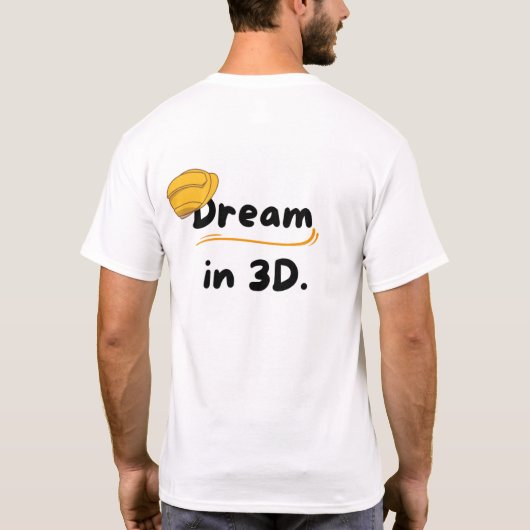 Men's Basic T-Shirt (Achterkant)