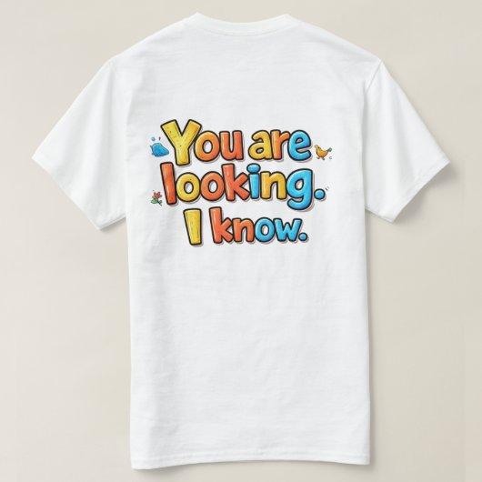 Men's Basic T-Shirt (Design achterkant)