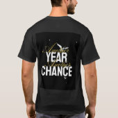 Men's Basic T-shirt anothe year another chance  (Achterkant)