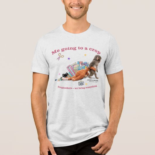 Men's Bella Canvas Punch Monkey Shirt (Voorkant)