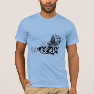 Mens Bella Canvas T-shirt Vegas Dice