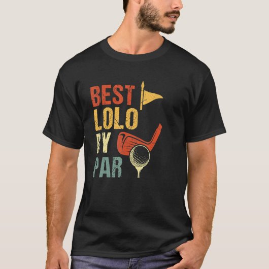 Mens Best Lolo By Par Golf T-shirt (Voorkant)