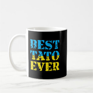Mens Best Tato Ever Ukraine Fathers Day Oekrainian Koffiemok