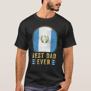 Mens Beste Papa Ooit Guatemalteekse Vader Land Gua T-shirt