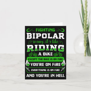 Mens Bipolaire Strijder Manie Psychische Stoornis  Kaart