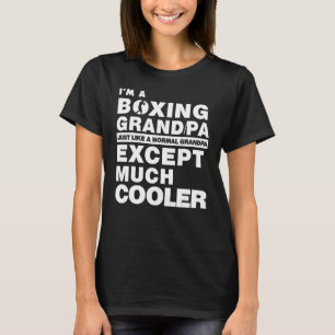Mens Boxing Grandpa T-shirt