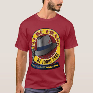 Mens Burgundy Je serai Frank T-Shirt