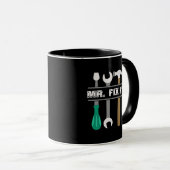 Mens Café Mug M. Réparez Les Outils It (Devant droit)