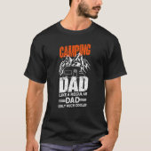 Mens Camping Dad - Camper Caravan Funny Camping_1 T-shirt (Voorkant)