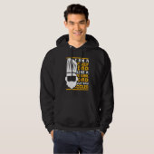 Mens Chef Dad Way Cooler Chef De Cuisine Hoodie (Voorkant volledig)