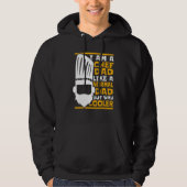 Mens Chef Dad Way Cooler Chef De Cuisine Hoodie (Voorkant)