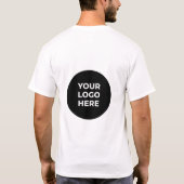 Men's Classic T-Shirt with Your Logo/Text (Achterkant)