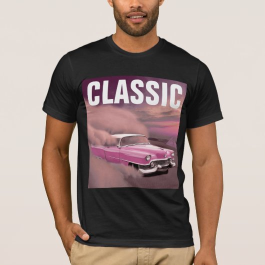 MENS CLASSIQUE VOITURE CLASSIQUE T-SHIRTS D'ANNIVE (Devant)