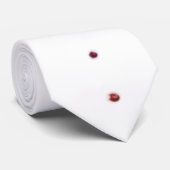 Mens Cravate robe zombie goutte de sang vampire go (Roulé)