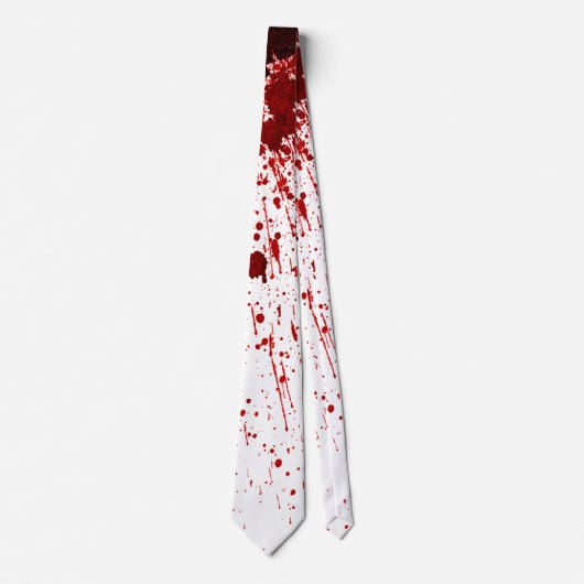 Mens Cravate Splatir Vampire Gothique Horro (Devant)