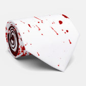 Mens Cravate Splatir Vampire Gothique Horro (Roulé)