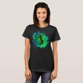 Mens Cricket Batsman Tshirt pour Cricketer Boys Cr (Devant entier)
