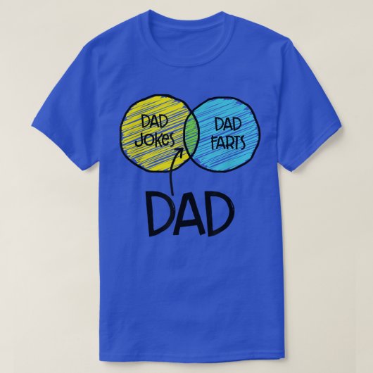 Mens Dad Farts Dad Jokes Bad Puns Joke Daddy Fathe T-shirt (Design voorkant)