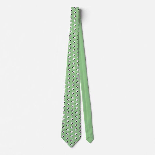 Men's Dress Tie-Sports Soccer Stropdas (Voorkant)
