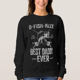 Mens Fishing Daddy Fisherman Best Dad Ever Fish Ma Trui