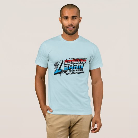 MEN'S FOCUS LESSONS LEARN JERSEY T-SHIRT  (Devant entier)