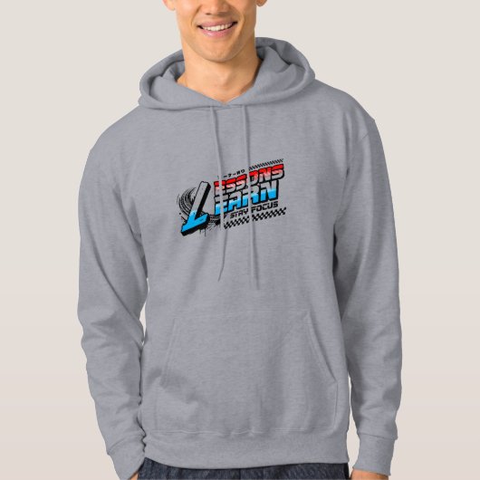 MEN'S FOCUS LESSONS LEARN PULLOVER HOODIE  (Voorkant)