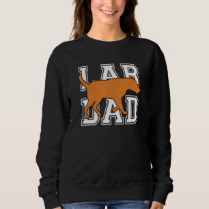 Mens Fox Red Lab Vader Labrador Retriever Trui