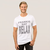 Men's Frankie Say Relax Tshirt (Recto plein)