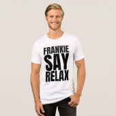 Men's Frankie Say Relax Tshirt (Recto plein)